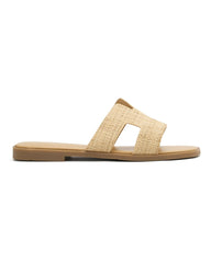 Kyra Sandals Natural Raffia