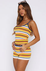 I Need To See You Knit Top Nautical Stripe