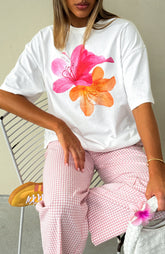 Power Of Possibility Oversized Tee White