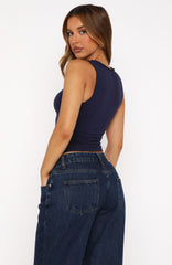 Public Desire Top Navy