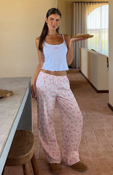 Cosy Night In Pyjama Set Bow Dreams