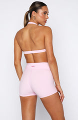 Stronger High Waisted Shorts 3" Marshmallow