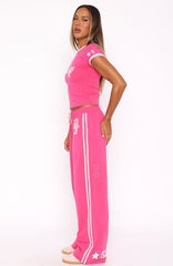 All Star Season Track Pants Pink