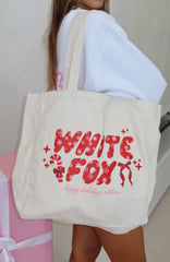 Christmas Feeling Tote Bag Cream