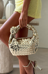 Coralie Top Handle Bag Gold