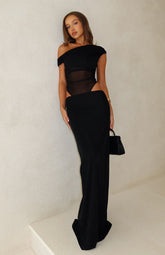 Girls Night Maxi Dress Black