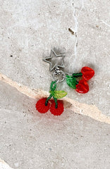 Harrison Key Ring Red Cherry