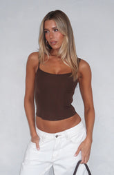 Jealousy Bustier Chocolate