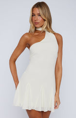 Moonlit Desire Mini Dress Off White