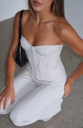 Next Chapter Strapless Bustier Bone