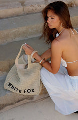 Tyrus Large Top Handle Bag Natural