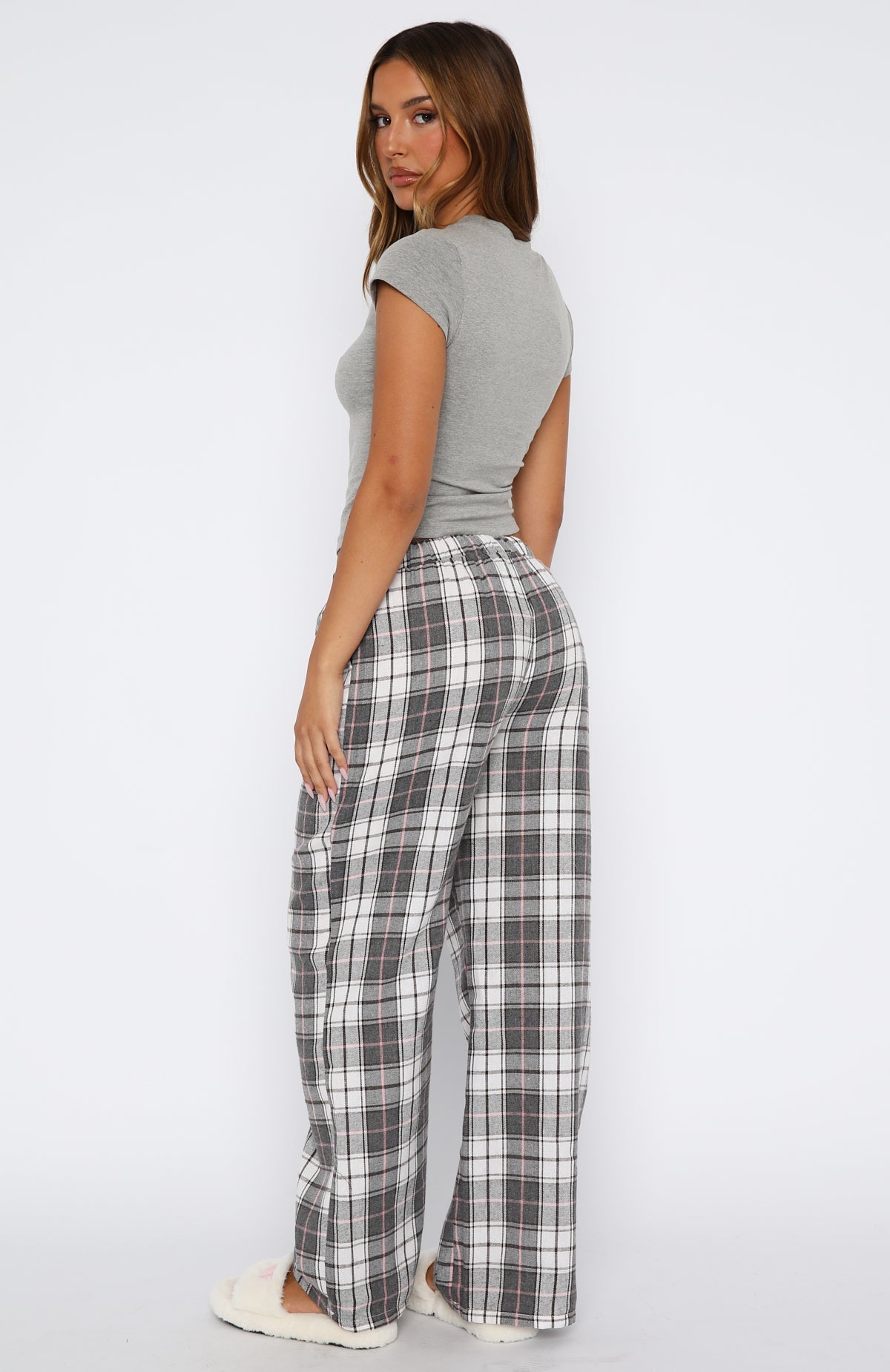 That Time Of Year Pyjama Pants Grey/Pink