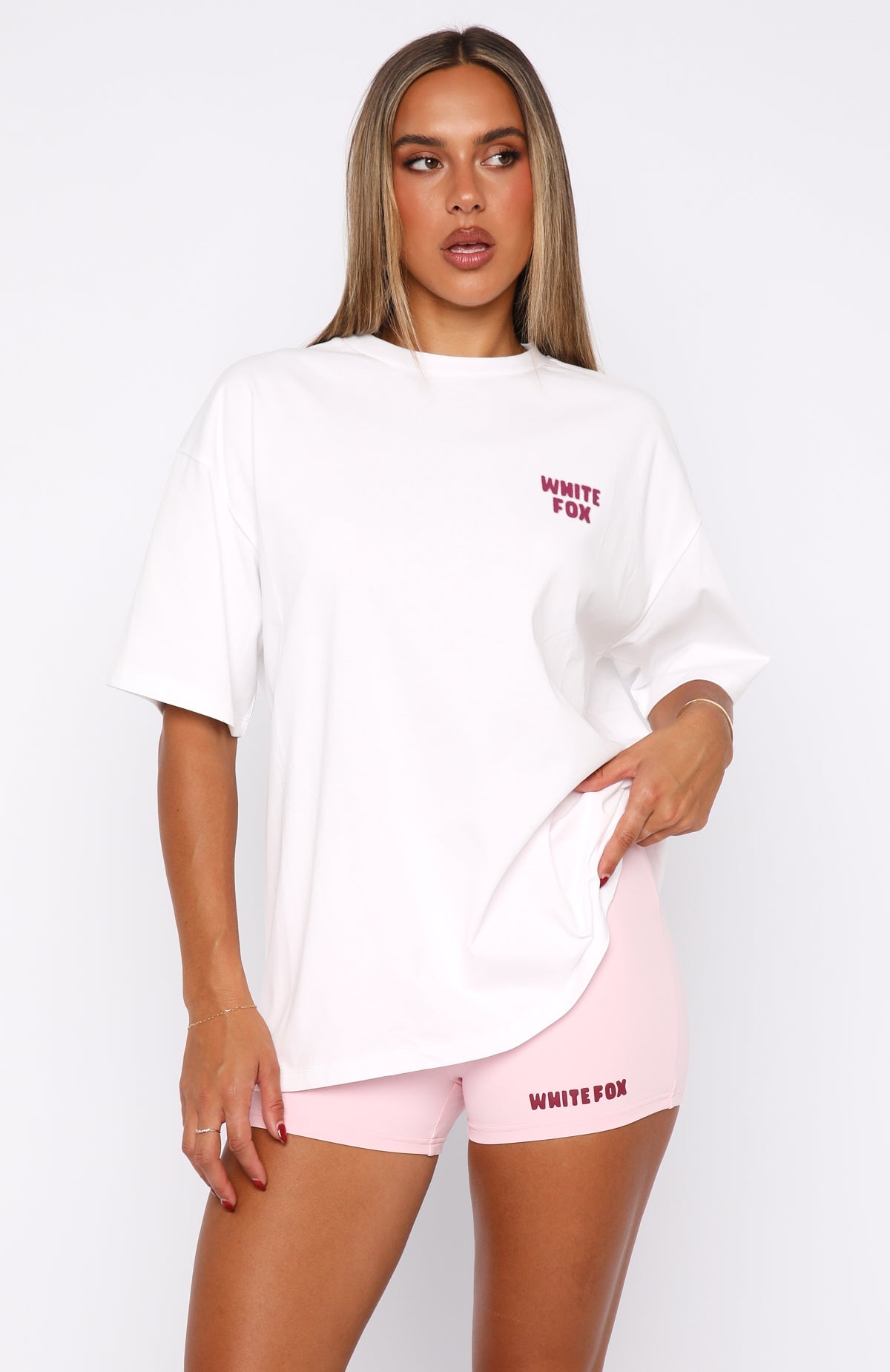 11th Street New York Or Nowhere Oversized Tee Berry Blast