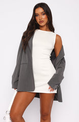 She's A Go Getter Mini Dress White