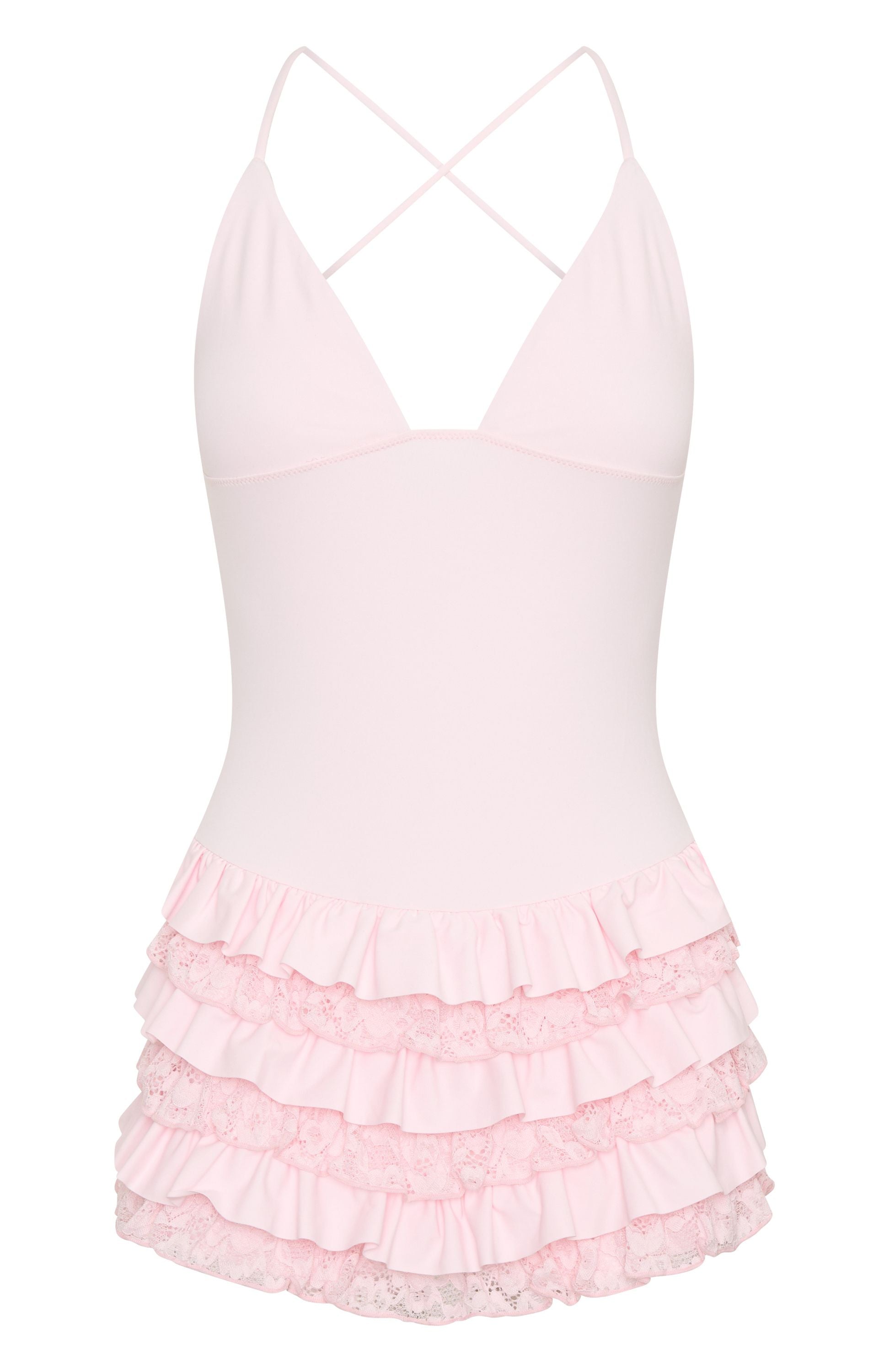 Dream Of Me Playsuit Baby Pink