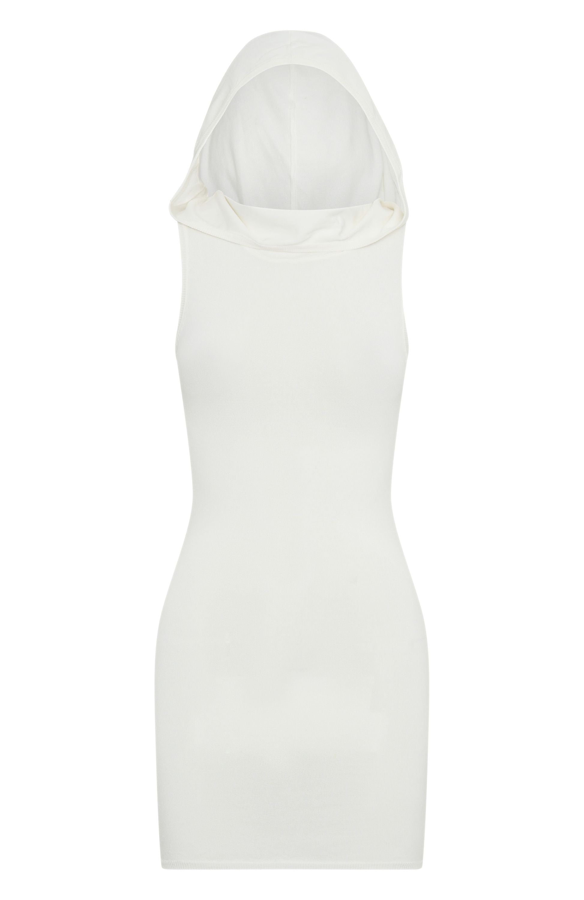 Out Of My Head Knit Mini Dress Off White