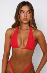 Danica Bikini Top Red
