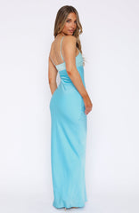 Think Of Me Maxi Dress Ocean