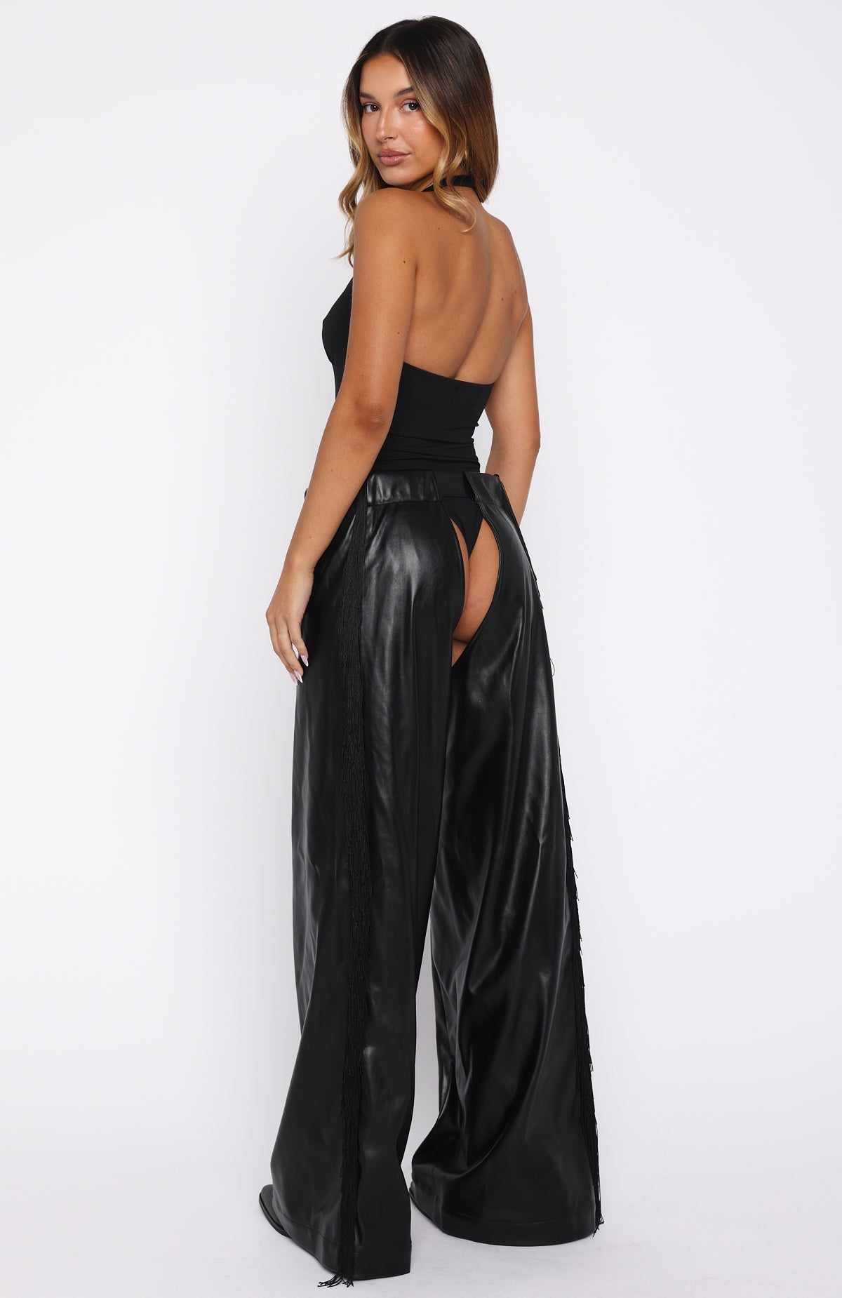 Cowgirl Cutie Chaps Set Black