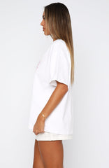 Finest Bunch Oversized Tee White