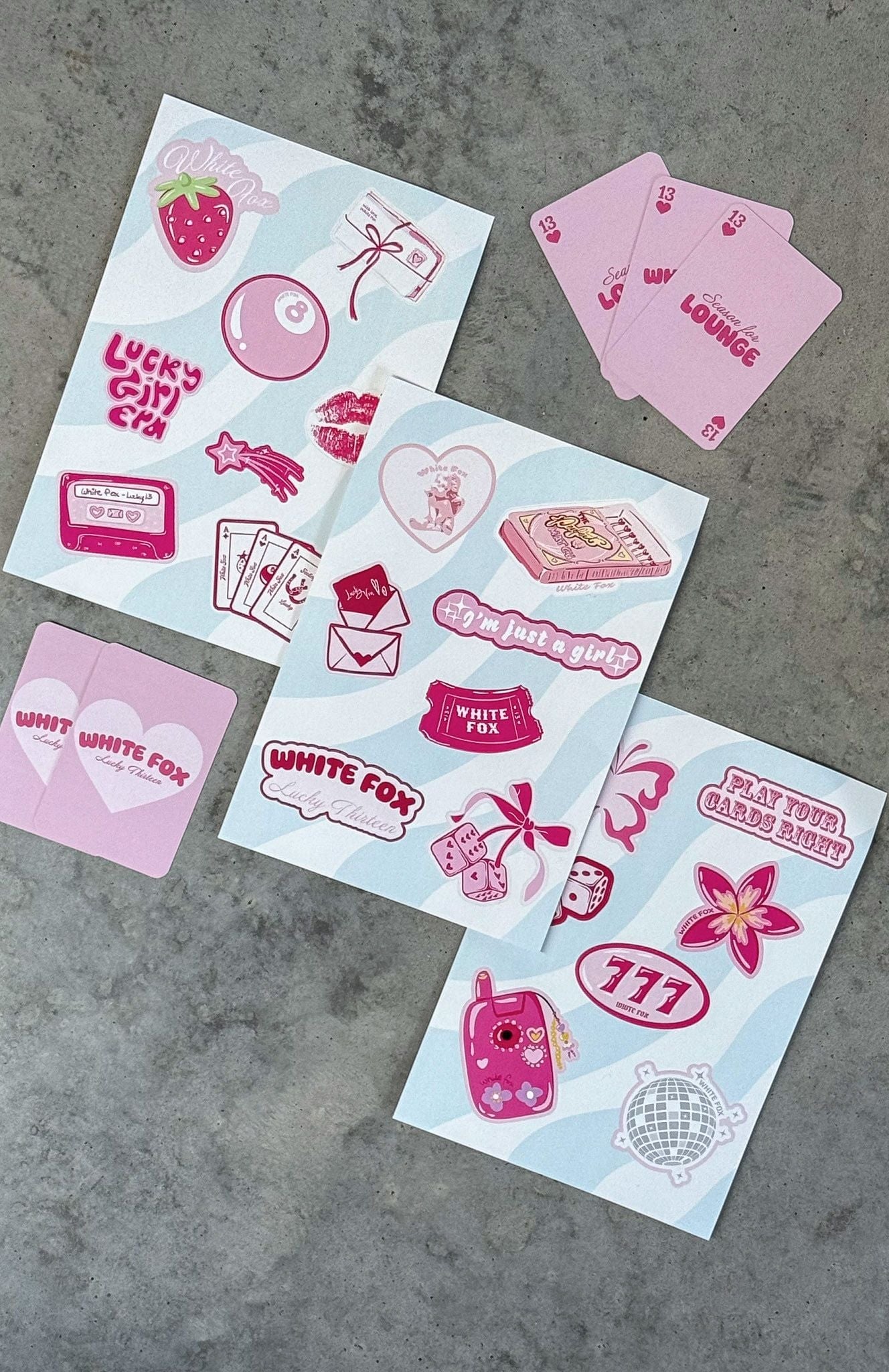 Lucky Thirteen Heidi Sticker Pack Mixed