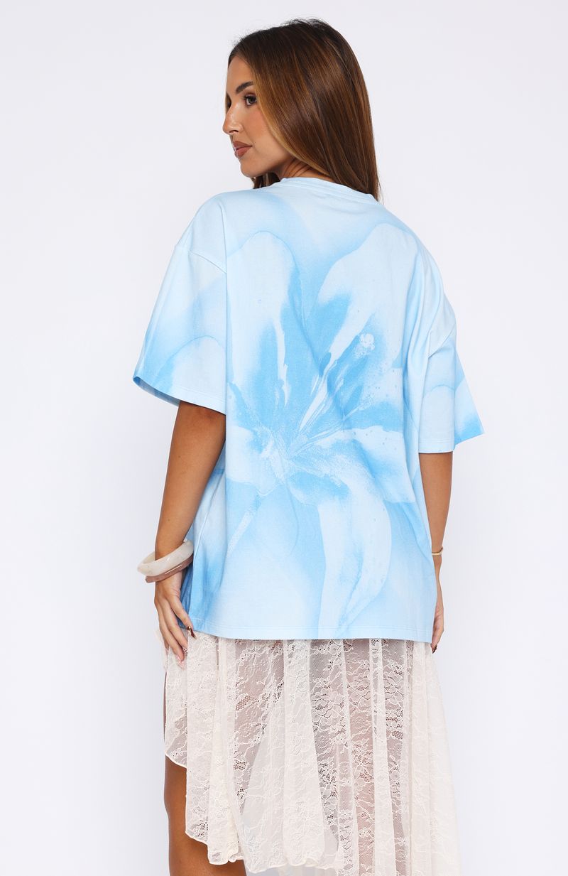 Most Loved Oversized Tee Blue