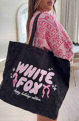 Christmas Feeling Tote Bag Charcoal