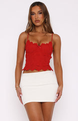 Everything To Me Bustier Red