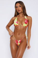 Paradise Drift Bikini Bottoms Tropical Bloom