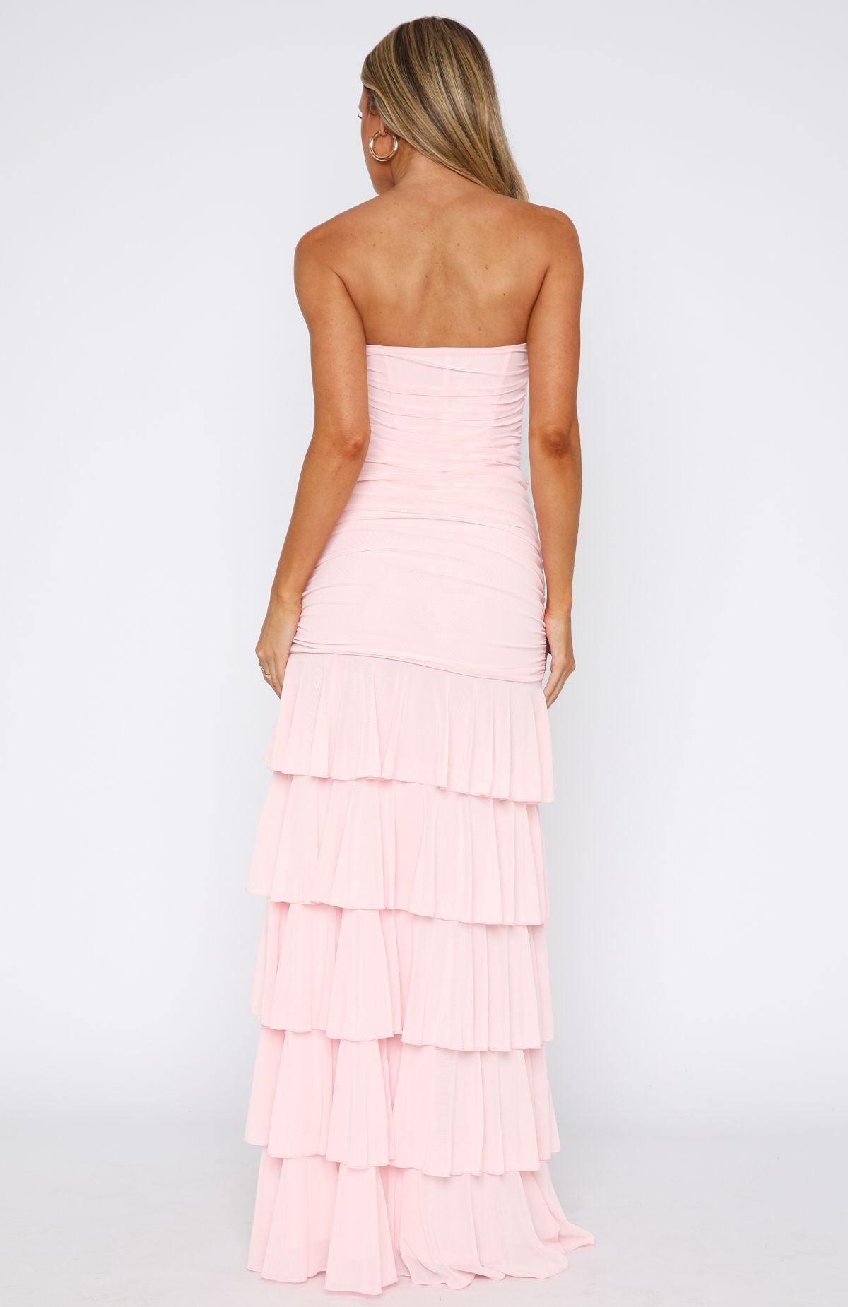 Just Like A Dream Maxi Dress Baby Pink
