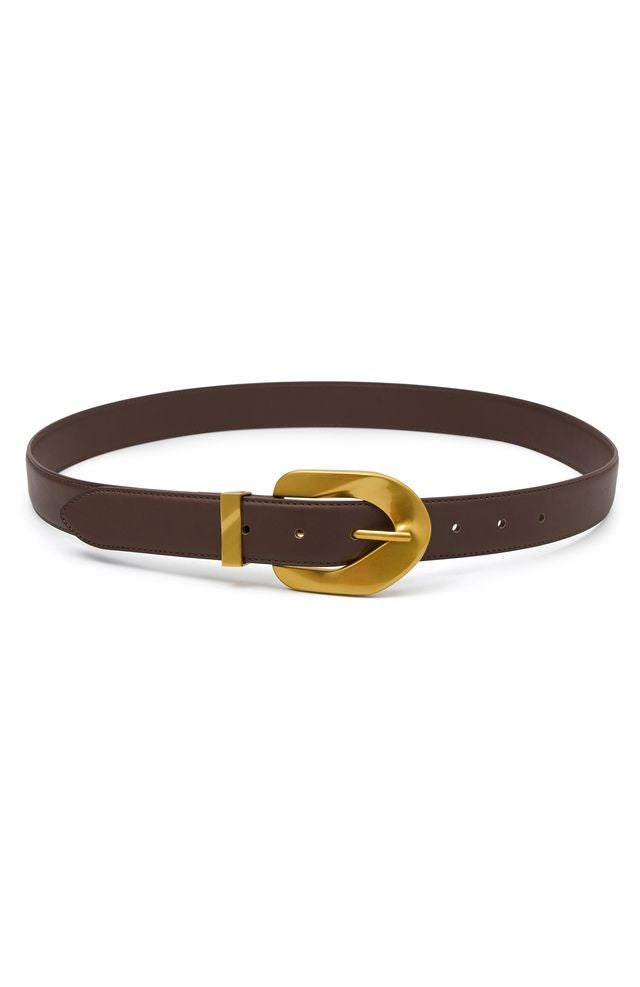 Nashville Belt Chocolate/Vintage Gold