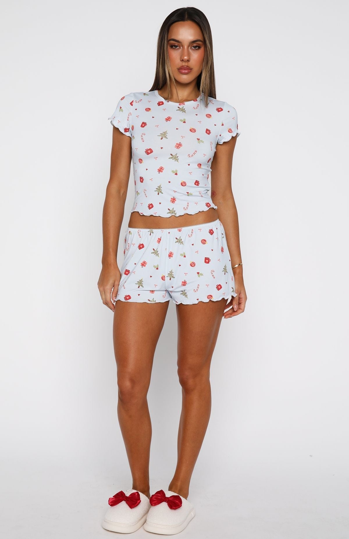 Dreamy Pyjama Shorts Jingle Joy