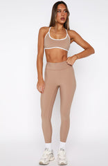 Go Getter High Waisted Leggings Caramel