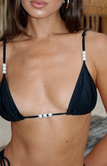 Amalfi Bikini Top Black