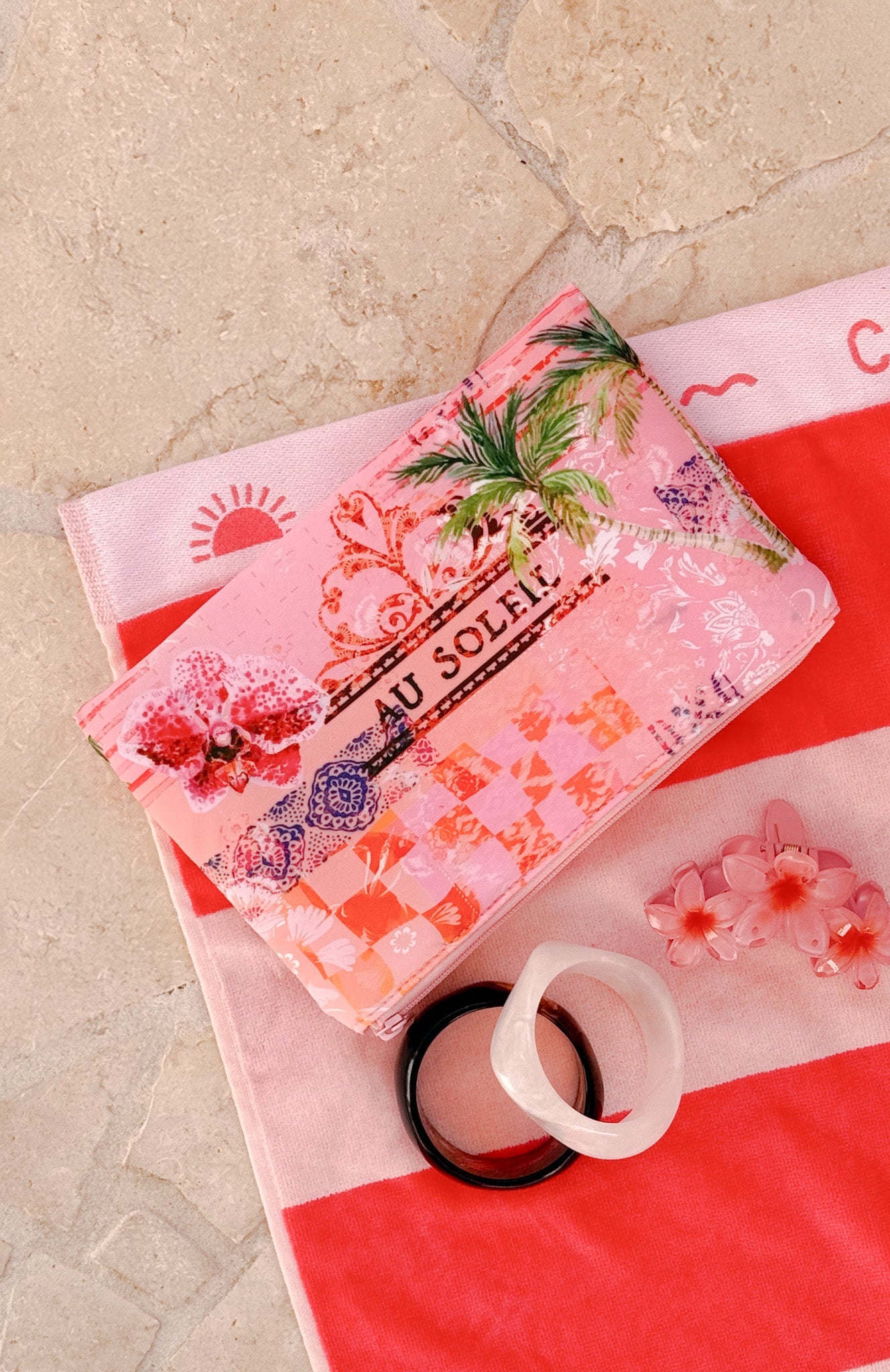 Elodie Pouch Pink Soleil