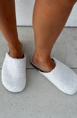 Ina Slippers Cream Shearling