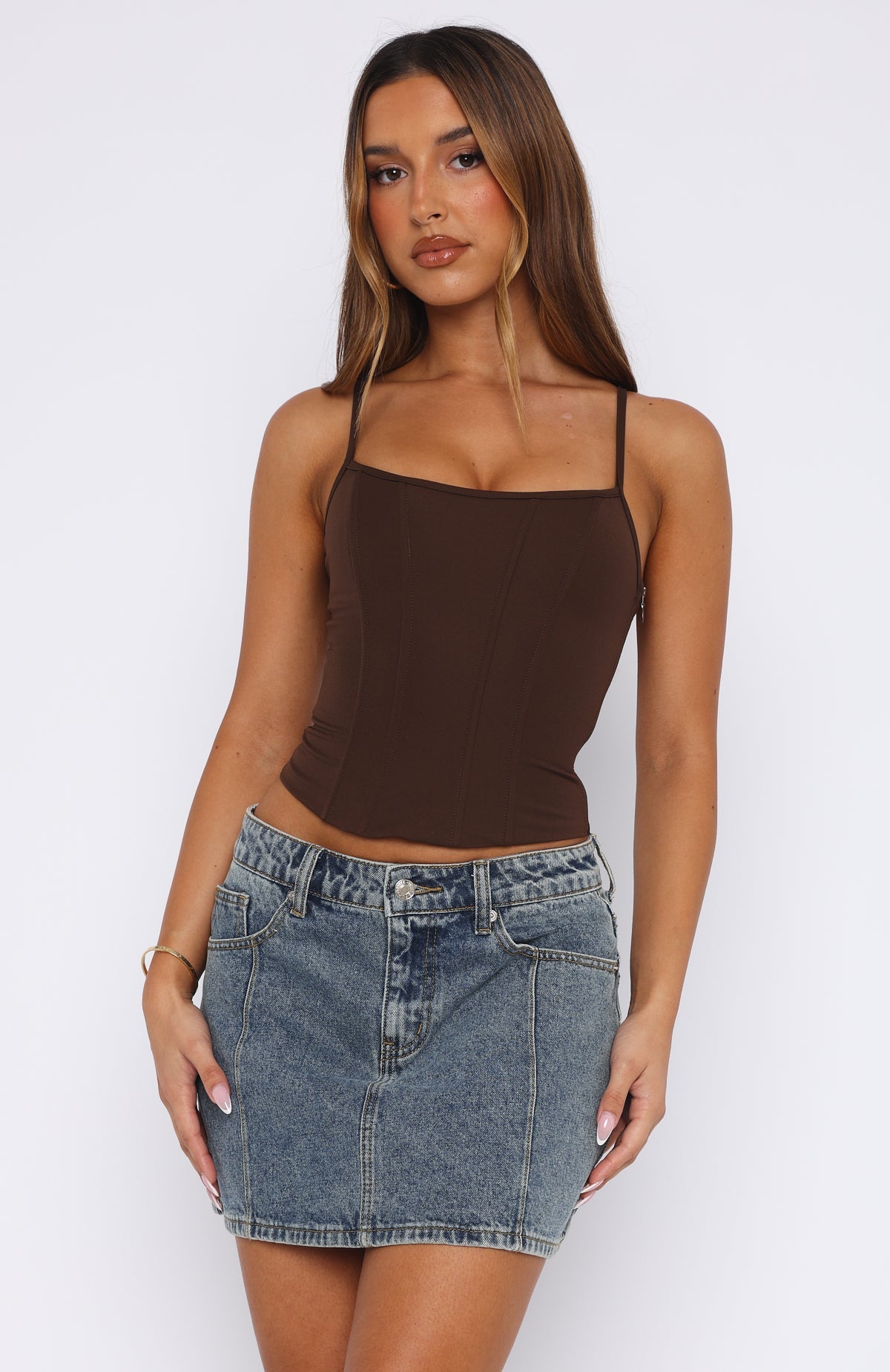 Jealousy Bustier Chocolate