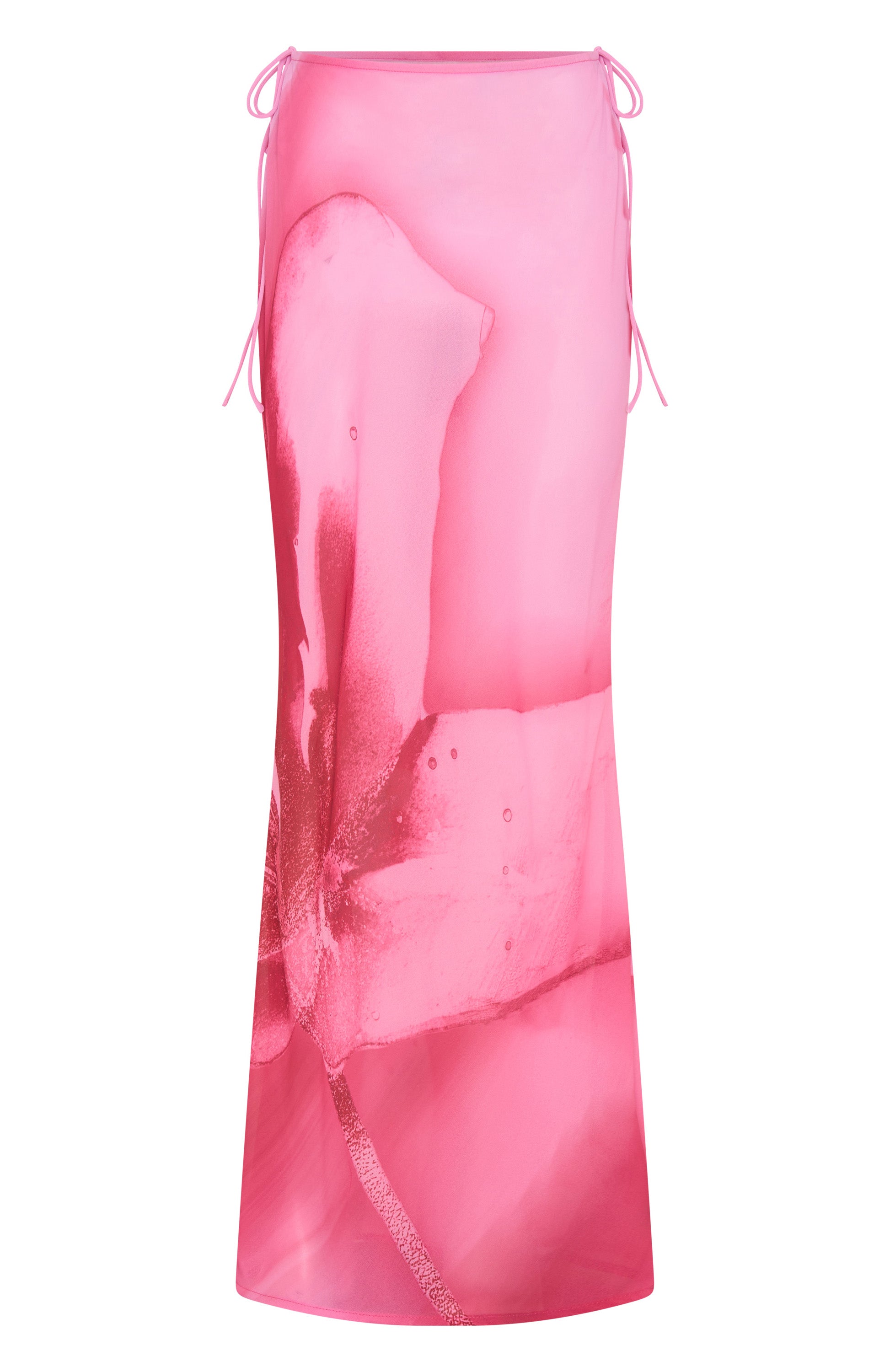 Luminous Maxi Skirt Blush Bloom