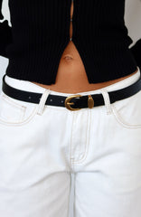 Milo Belt Black/Gold