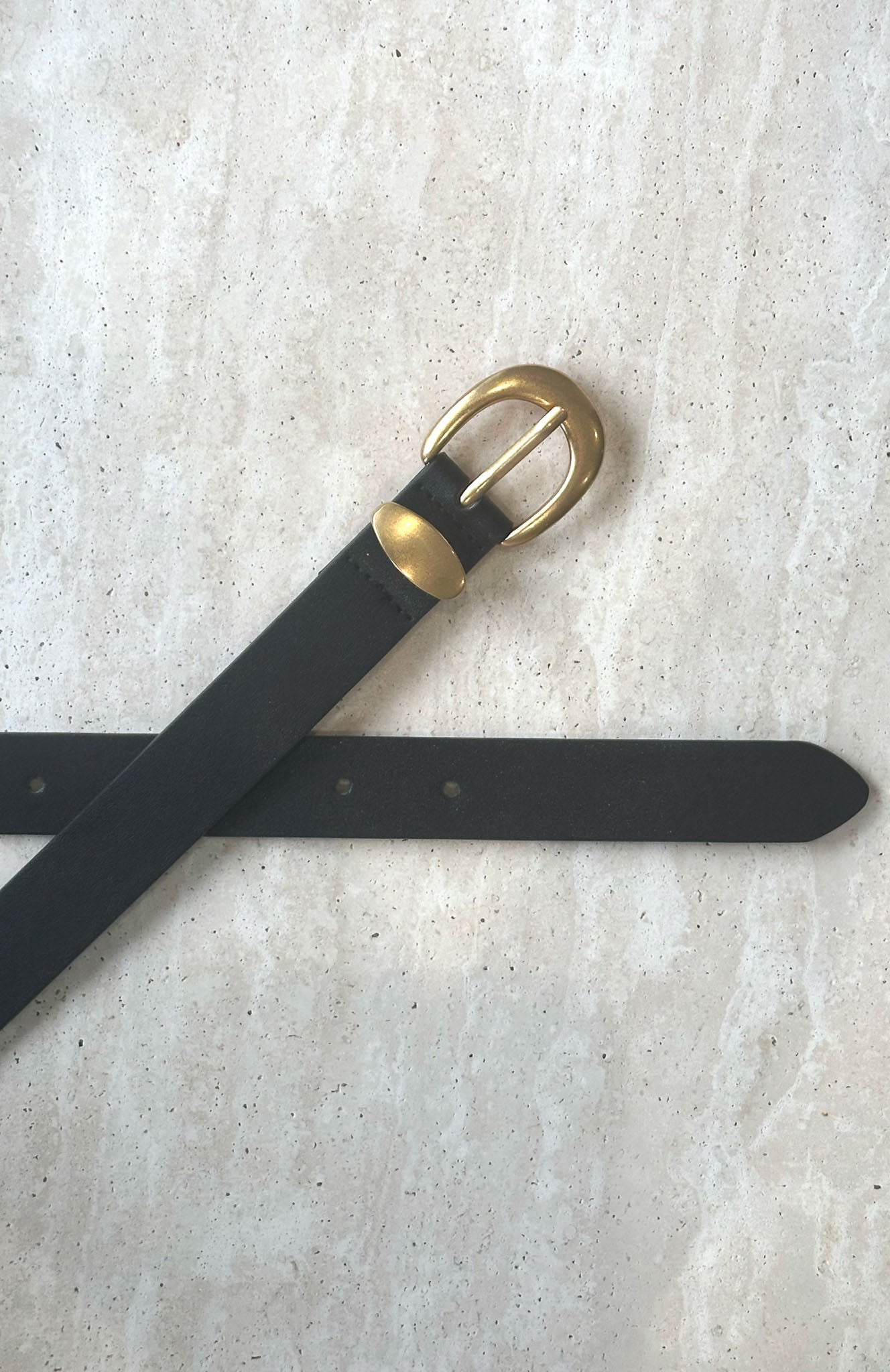 Milo Belt Black/Gold