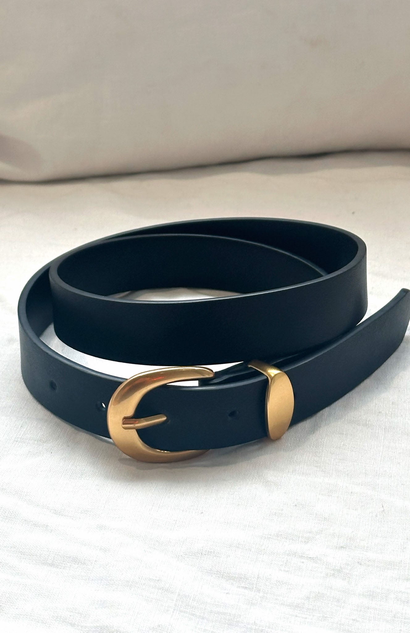 Milo Belt Black/Gold