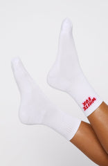 Seeing Red Socks White