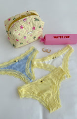Sweet Love 3-Pack Underwear Set Lemon Mix