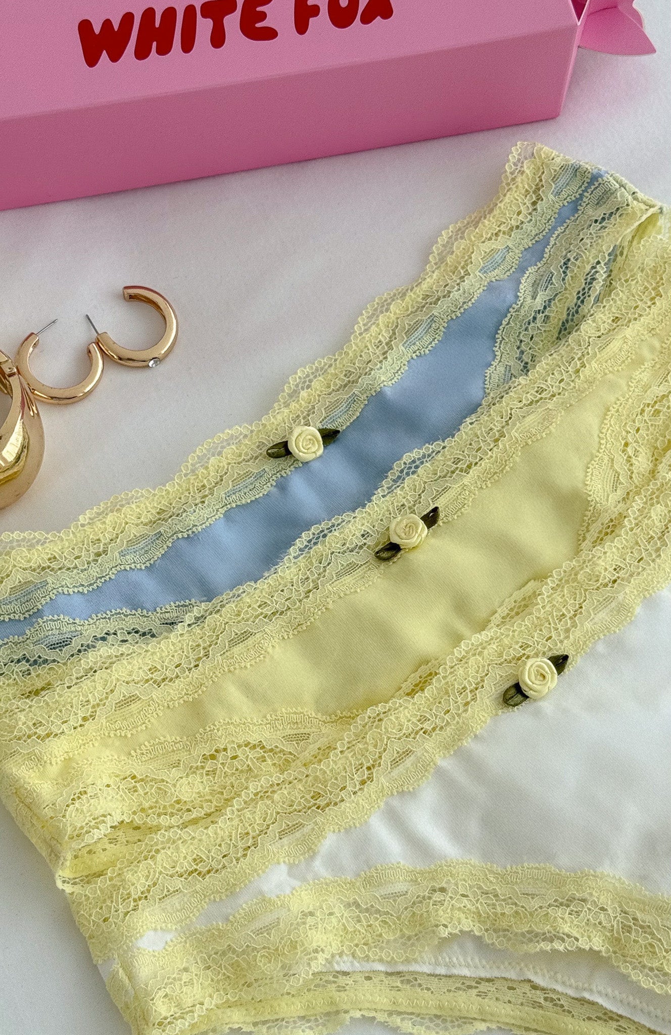 Sweet Love 3-Pack Underwear Set Lemon Mix