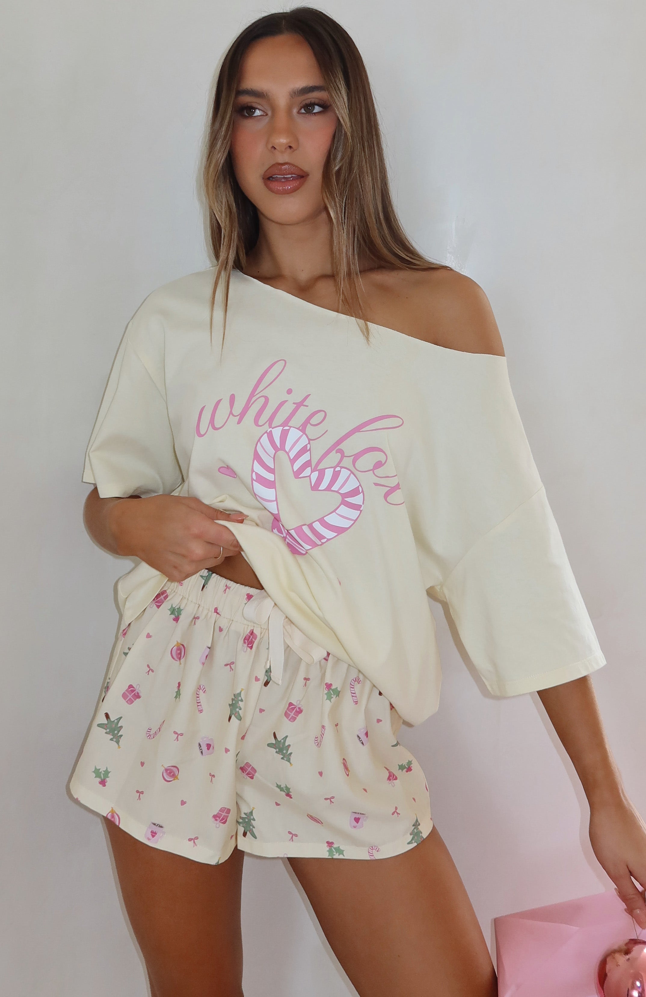 Sweetheart Pyjama Short Festive Flicker