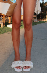 Valentina Sandals Cream