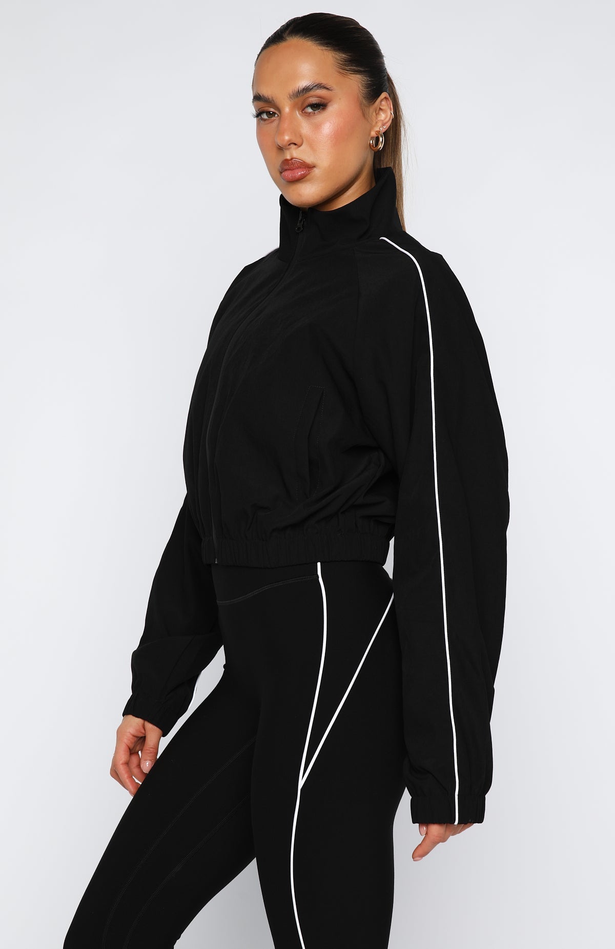 Victory Jacket Black/White