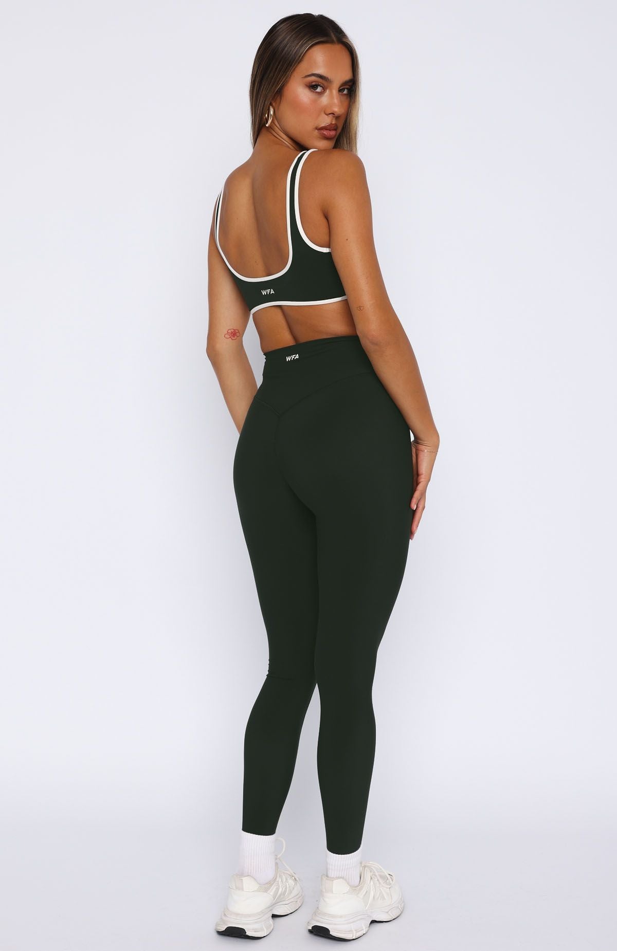 Go Getter High Waisted Leggings Forest