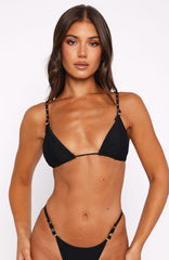 Hotline Bikini Top Black